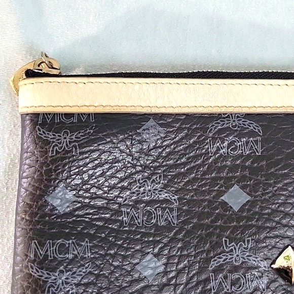 MCM Limited Edition Studded Monogram Luxury Oversized Clutch